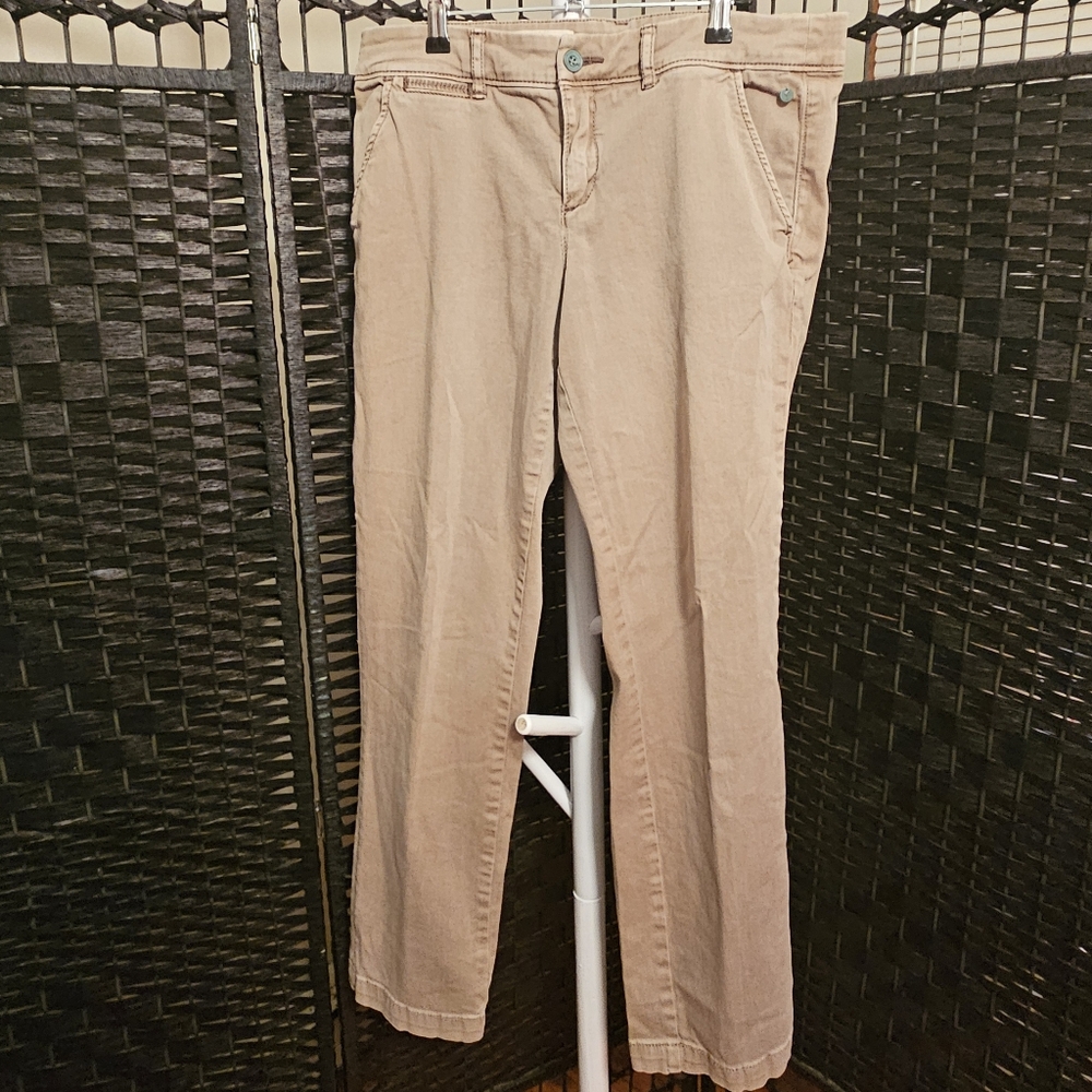 Pilcro And The Letterpress Anthropologie  Khaki Pants No 29